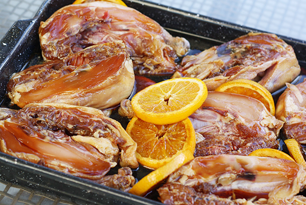 #ad Orange Teriyaki Chicken Marinade + Cornish Hens | chaosandlove.com