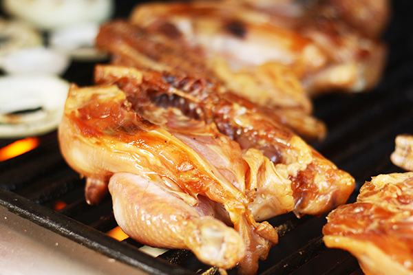 #ad Orange Teriyaki Chicken Marinade + Cornish Hens | chaosandlove.com
