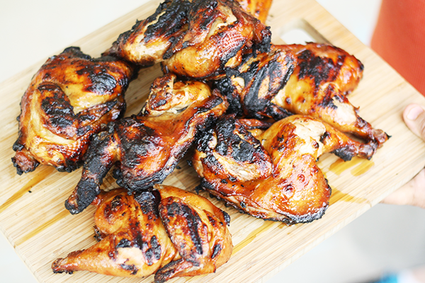 #ad Orange Teriyaki Chicken Marinade + Cornish Hens | chaosandlove.com