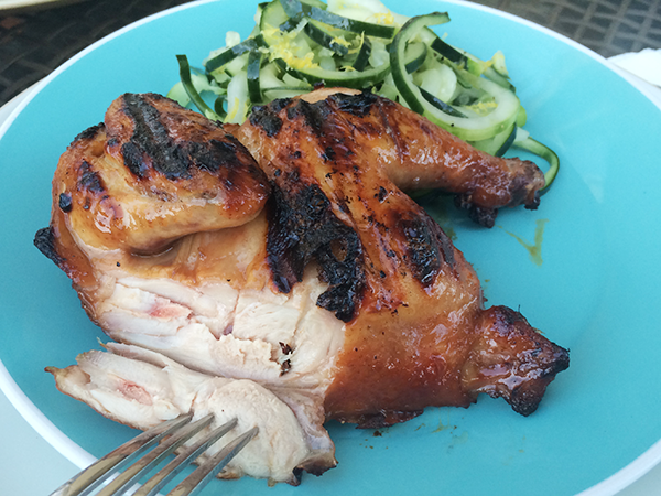 #ad Orange Teriyaki Chicken Marinade + Cornish Hens | chaosandlove.com