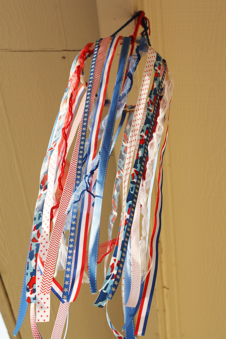 Patriotic Windsock | Adventures in Pinterest - chaosandlove.com