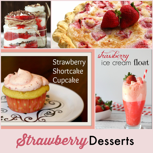 25 Swoon-Worth Strawberry Recipes -- chaosandlove.com