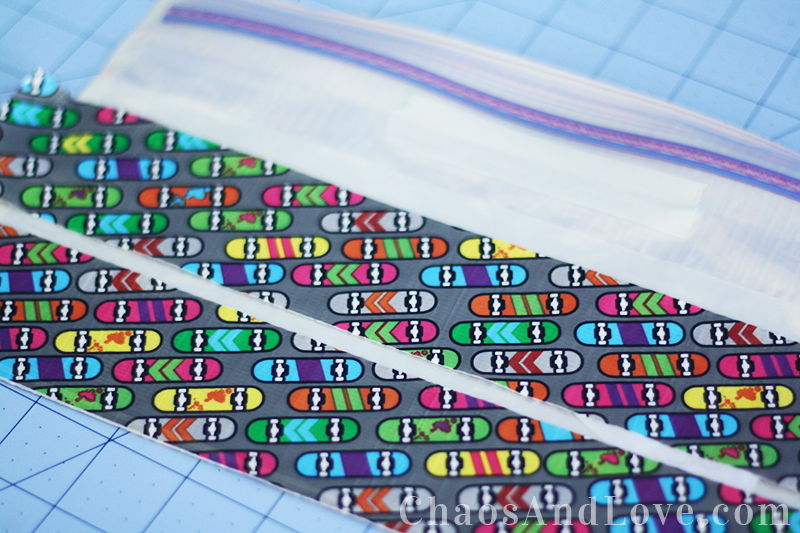 These DIY, no-sew pencil pouches are great for any kind of personalized, reusable storage.