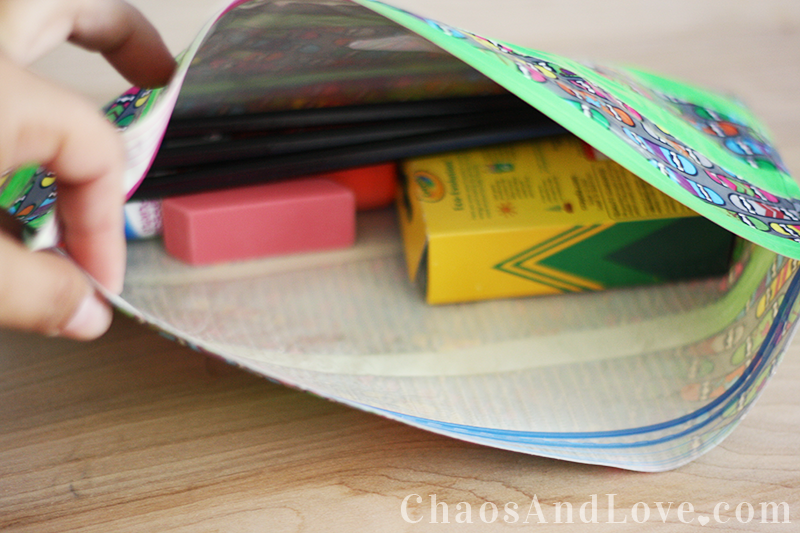 These DIY, no-sew pencil pouches are great for any kind of personalized, reusable storage.